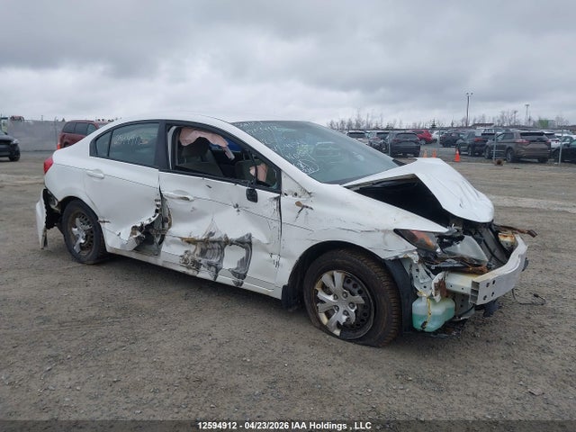 2012 Honda Civic Lx მანქანა იყიდება აუქციონზე, vin: 2HGFB2E40CH044559, აუქციონის ნომერი: 12594912