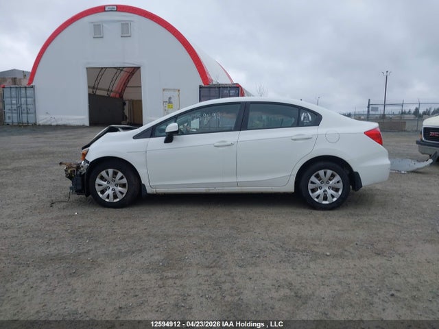 2012 Honda Civic Lx მანქანა იყიდება აუქციონზე, vin: 2HGFB2E40CH044559, აუქციონის ნომერი: 12594912