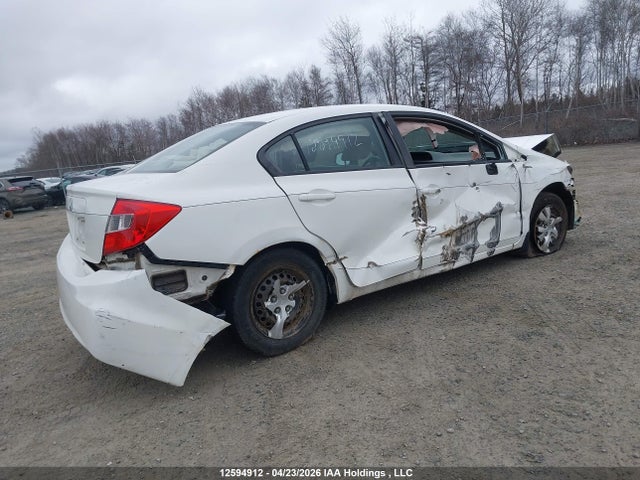 2012 Honda Civic Lx მანქანა იყიდება აუქციონზე, vin: 2HGFB2E40CH044559, აუქციონის ნომერი: 12594912