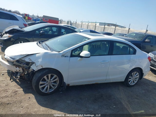 2012 Honda Civic Ex მანქანა იყიდება აუქციონზე, vin: 2HGFB2F57CH116347, აუქციონის ნომერი: 12594916