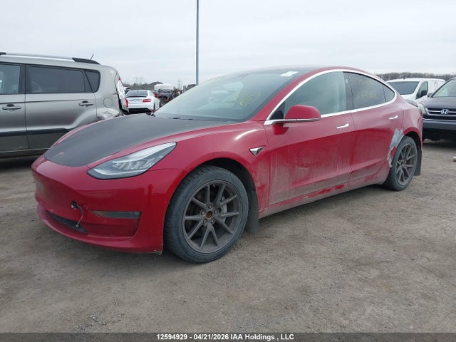 2018 Tesla Model 3 Long Range/mid Range მანქანა იყიდება აუქციონზე, vin: 5YJ3E1EA8JF075652, აუქციონის ნომერი: 12594929