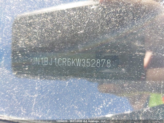 Aukcja sprzedaży 2019 Nissan Qashqai, vin: JN1BJ1CR6KW352878, numer aukcji: 12594930