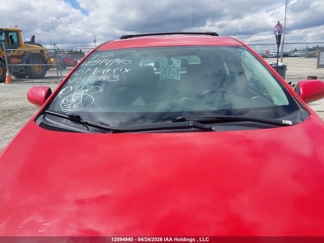 12594940 :رقم المزاد ، 2T1LE4EE1AC012403 vin ، 2010 Toyota Matrix مزاد بيع