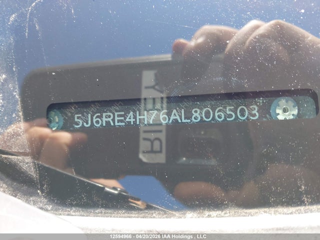 Продажа на аукционе авто 2010 Honda Cr-v Exl, vin: 5J6RE4H76AL806503, номер лота: 12594966
