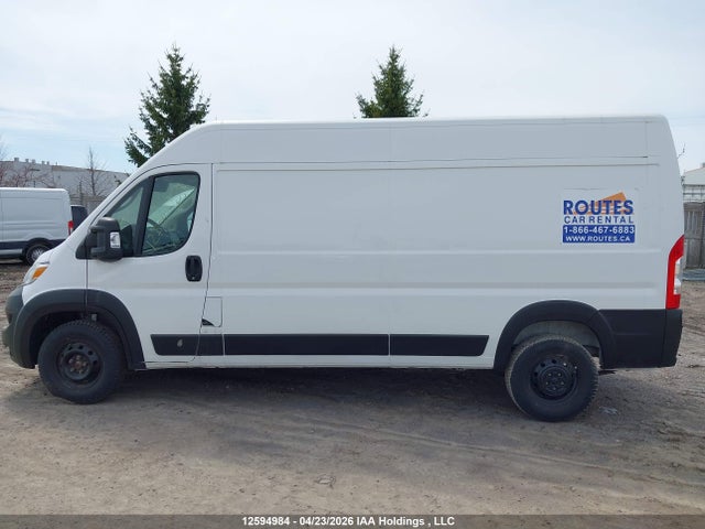 12594984 :رقم المزاد ، 3C6LRVDG7PE523130 vin ، 2023 Ram Promaster 2500 2500 High مزاد بيع