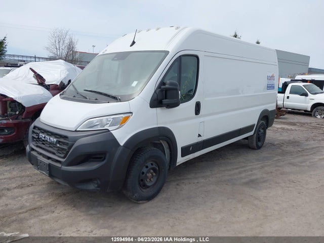 12594984 :رقم المزاد ، 3C6LRVDG7PE523130 vin ، 2023 Ram Promaster 2500 2500 High مزاد بيع