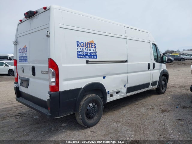 12594984 :رقم المزاد ، 3C6LRVDG7PE523130 vin ، 2023 Ram Promaster 2500 2500 High مزاد بيع