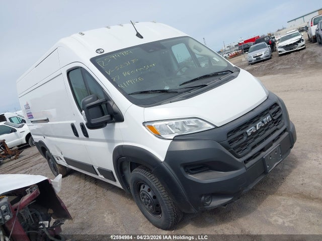 12594984 :رقم المزاد ، 3C6LRVDG7PE523130 vin ، 2023 Ram Promaster 2500 2500 High مزاد بيع