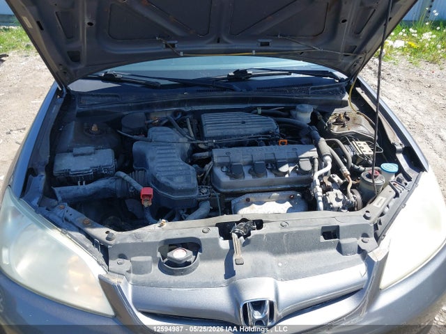 2005 Honda Civic Lx მანქანა იყიდება აუქციონზე, vin: 2HGES16625H010096, აუქციონის ნომერი: 12594987