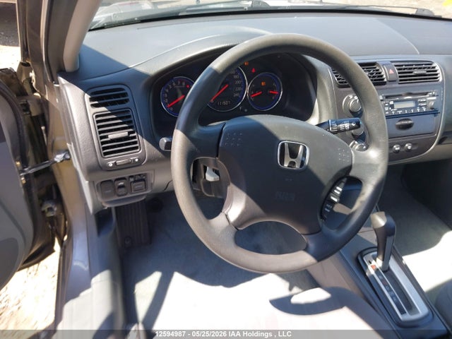 2005 Honda Civic Lx მანქანა იყიდება აუქციონზე, vin: 2HGES16625H010096, აუქციონის ნომერი: 12594987