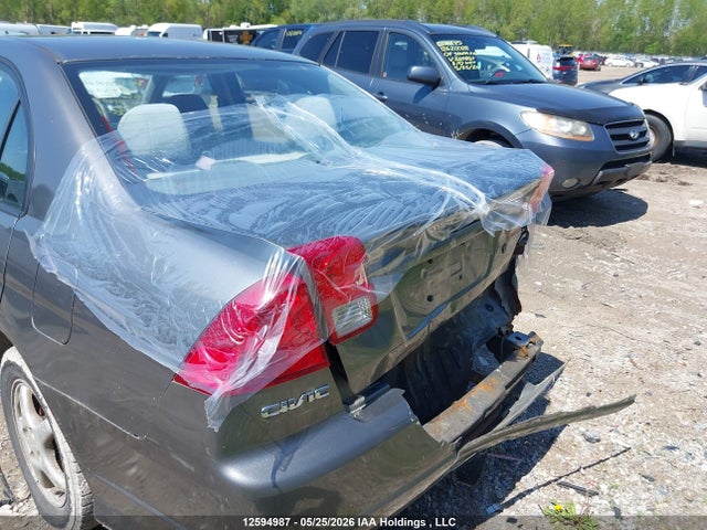 2005 Honda Civic Lx მანქანა იყიდება აუქციონზე, vin: 2HGES16625H010096, აუქციონის ნომერი: 12594987