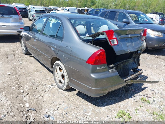 2005 Honda Civic Lx მანქანა იყიდება აუქციონზე, vin: 2HGES16625H010096, აუქციონის ნომერი: 12594987