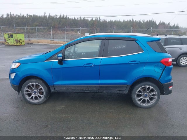 Продаж на аукціоні авто 2019 Ford Ecosport Titanium, vin: MAJ6S3KL4KC252516, номер лоту: 12595007