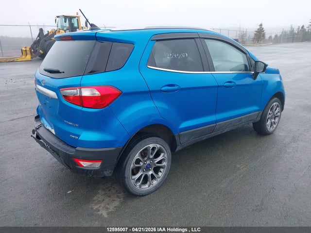 Продаж на аукціоні авто 2019 Ford Ecosport Titanium, vin: MAJ6S3KL4KC252516, номер лоту: 12595007