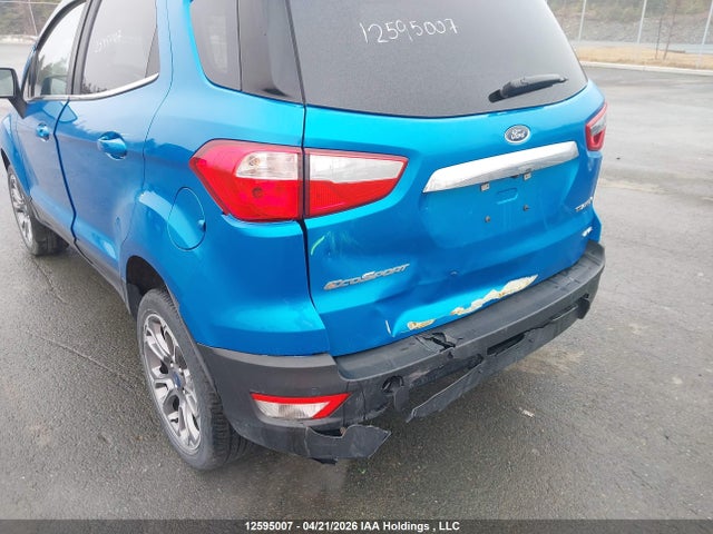 Продаж на аукціоні авто 2019 Ford Ecosport Titanium, vin: MAJ6S3KL4KC252516, номер лоту: 12595007