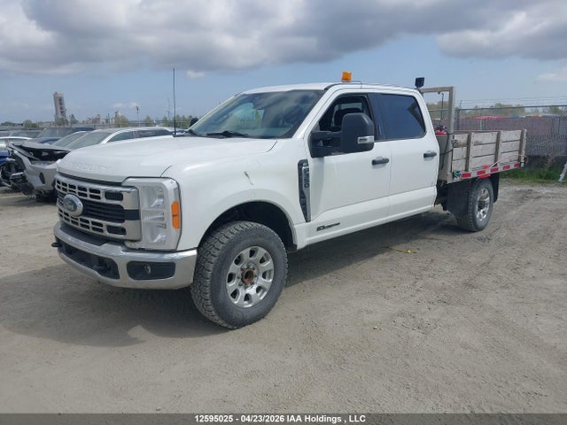 12595025 :رقم المزاد ، 1FT8W3BT7PEC63383 vin ، 2023 Ford F350 Super Duty مزاد بيع