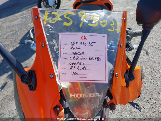 MLHPC4421H5400251 Honda Cbr500 Ra-abs