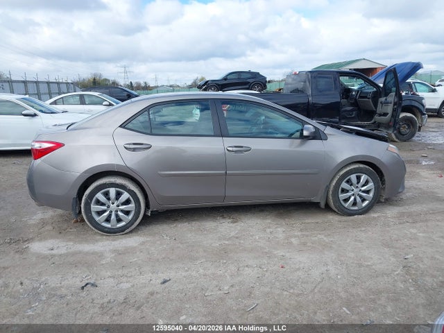 12595040 :رقم المزاد ، 2T1BURHE2EC135947 vin ، 2014 Toyota Corolla Le مزاد بيع