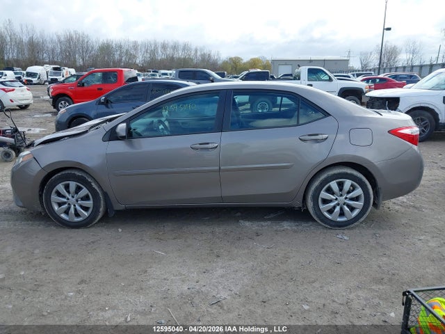 12595040 :رقم المزاد ، 2T1BURHE2EC135947 vin ، 2014 Toyota Corolla Le مزاد بيع