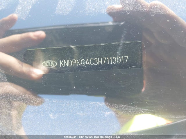 Aukcja sprzedaży 2017 Kia Sportage, vin: KNDPNCAC3H7113017, numer aukcji: 12595041