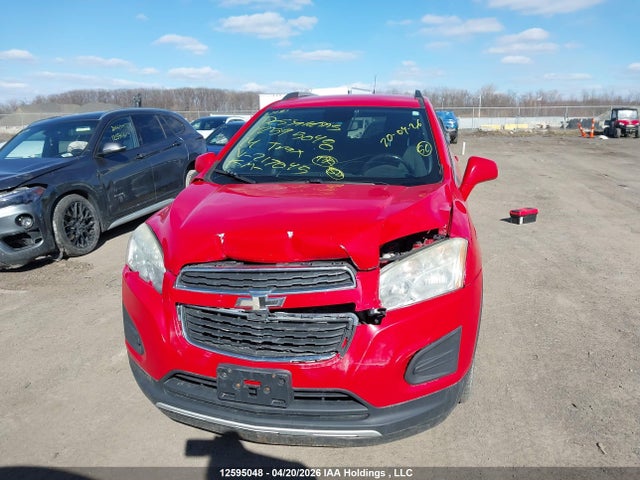 2014 Chevrolet Trax 1lt მანქანა იყიდება აუქციონზე, vin: 3GNCJLEBXEL217045, აუქციონის ნომერი: 12595048