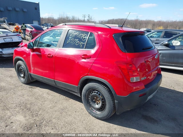 2014 Chevrolet Trax 1lt მანქანა იყიდება აუქციონზე, vin: 3GNCJLEBXEL217045, აუქციონის ნომერი: 12595048