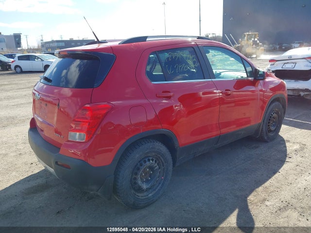 2014 Chevrolet Trax 1lt მანქანა იყიდება აუქციონზე, vin: 3GNCJLEBXEL217045, აუქციონის ნომერი: 12595048