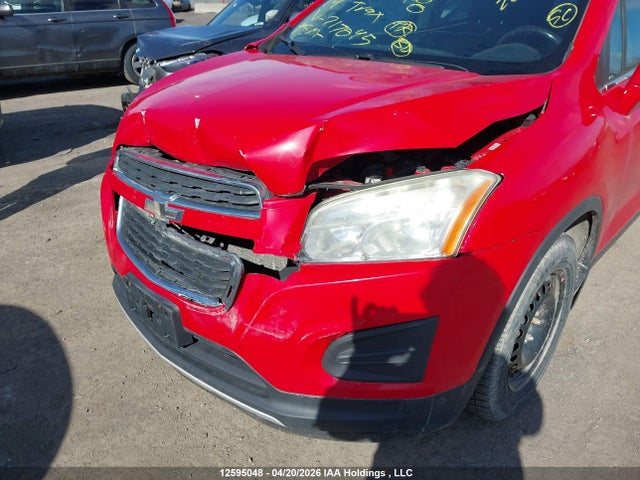 2014 Chevrolet Trax 1lt მანქანა იყიდება აუქციონზე, vin: 3GNCJLEBXEL217045, აუქციონის ნომერი: 12595048