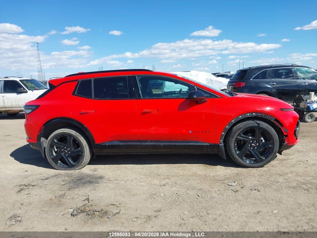 2025 Chevrolet Equinox Ev Rs მანქანა იყიდება აუქციონზე, vin: 3GN7DSRR7SS134359, აუქციონის ნომერი: 12595053