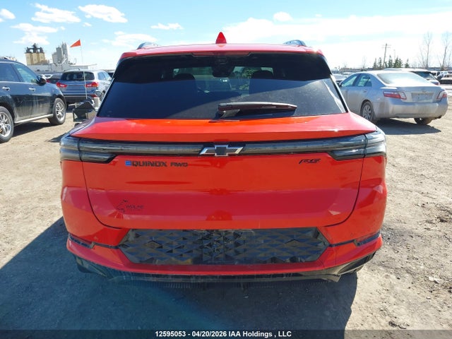 2025 Chevrolet Equinox Ev Rs მანქანა იყიდება აუქციონზე, vin: 3GN7DSRR7SS134359, აუქციონის ნომერი: 12595053