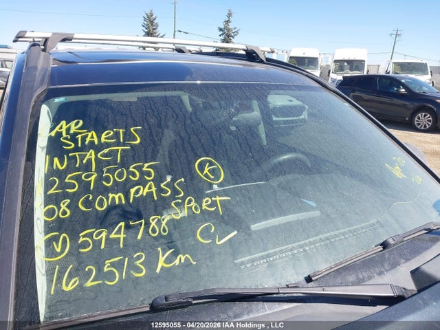 Продаж на аукціоні авто 2008 Jeep Compass Sport, vin: 1J8FF47W08D594788, номер лоту: 12595055