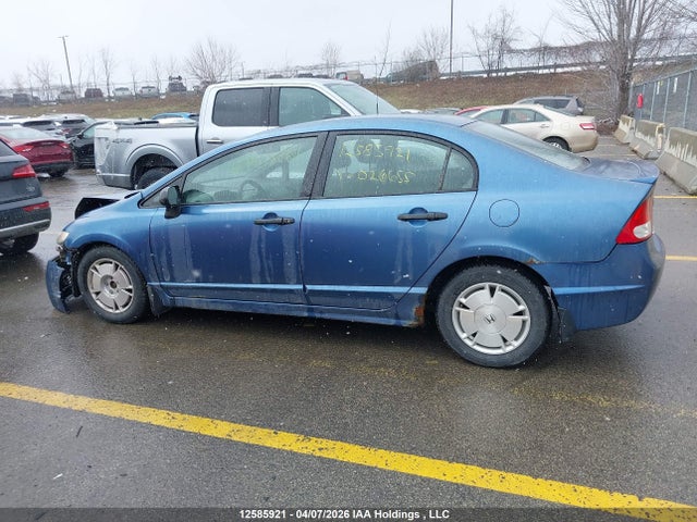 2009 Honda Civic Dx-g მანქანა იყიდება აუქციონზე, vin: 2HGFA164X9H026655, აუქციონის ნომერი: 12585921