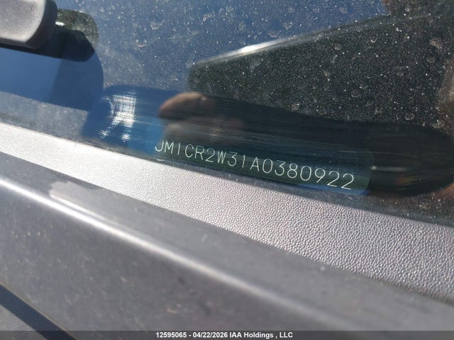 12595065 :رقم المزاد ، JM1CR2W31A0380922 vin ، 2010 Mazda Mazda5 مزاد بيع