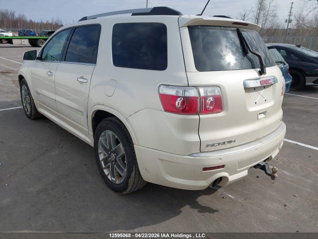 Aukcja sprzedaży 2012 Gmc Acadia Denali, vin: 1GKKVTED8CJ161156, numer aukcji: 12595068