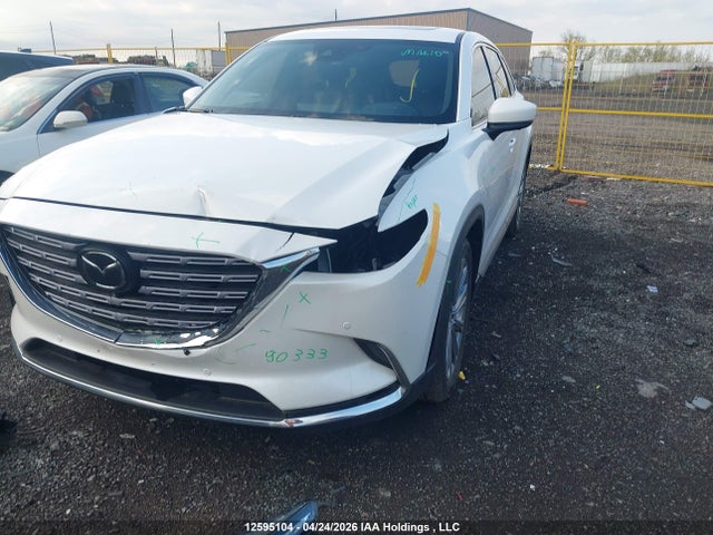 2022 Mazda Cx-9 Signature მანქანა იყიდება აუქციონზე, vin: JM3TCBEY2N0614383, აუქციონის ნომერი: 12595104