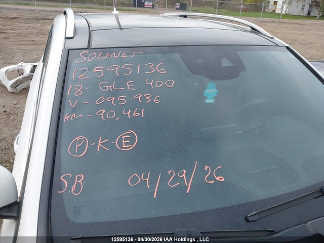 Продажа на аукционе авто 2018 Mercedes-benz Gle 400 4matic, vin: 4JGDA5GB7JB095936, номер лота: 12595136