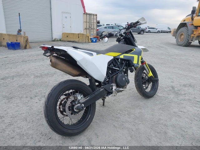 Aukcja sprzedaży 2020 Husqvarna Supermoto 701, vin: VBKUSV405LM788160, numer aukcji: 12595140
