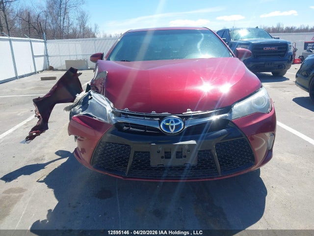 12595146 :رقم المزاد ، 4T1BD1FK6GU183608 vin ، 2016 Toyota Camry Hybrid/le/xle/se مزاد بيع