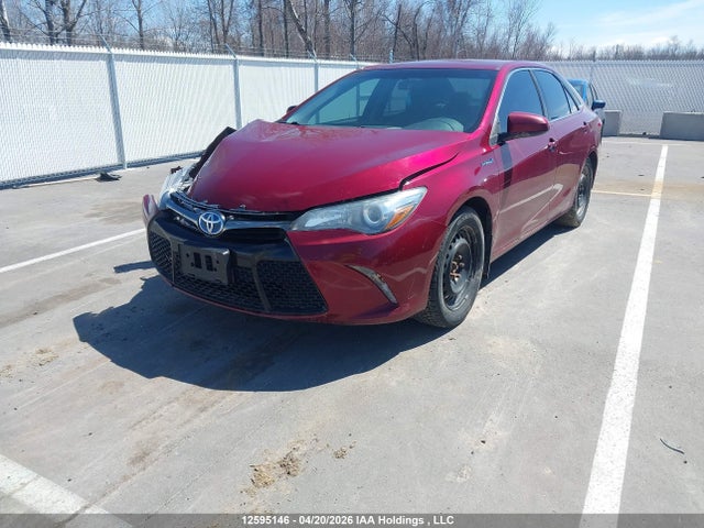 12595146 :رقم المزاد ، 4T1BD1FK6GU183608 vin ، 2016 Toyota Camry Hybrid/le/xle/se مزاد بيع