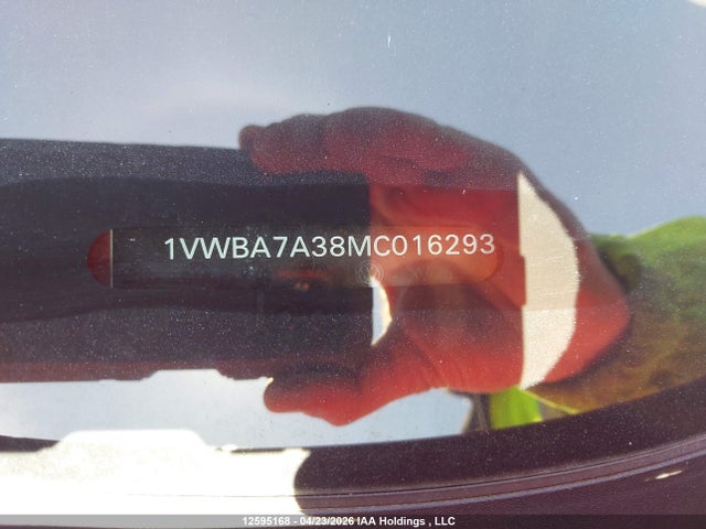Aukcja sprzedaży 2021 Volkswagen Passat, vin: 1VWBA7A38MC016293, numer aukcji: 12595168