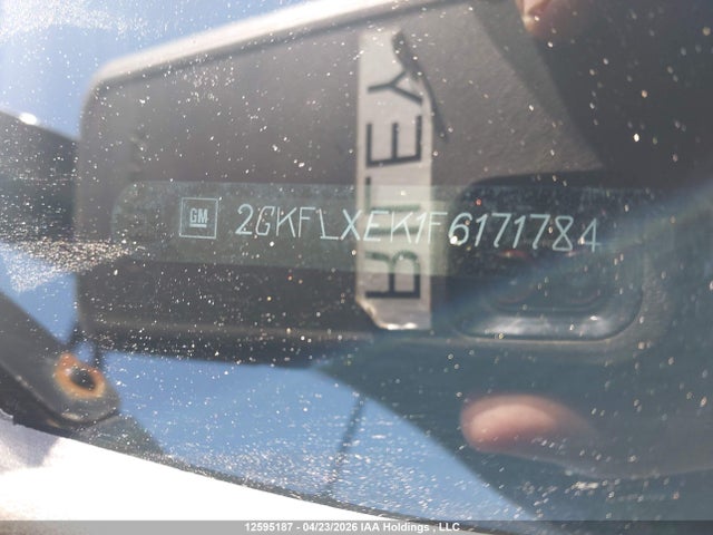 Aukcja sprzedaży 2015 Gmc Terrain Slt, vin: 2GKFLXEK1F6171784, numer aukcji: 12595187