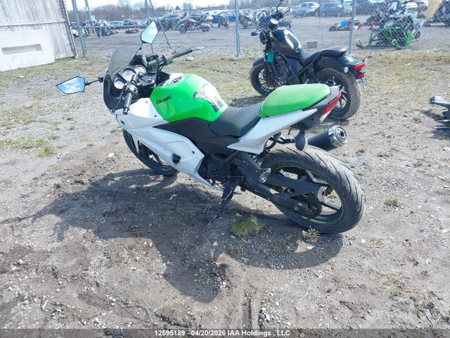 Продажа на аукционе авто 2010 Kawasaki Ex250 J, vin: JKAEXMJ14ADA65666, номер лота: 12595189