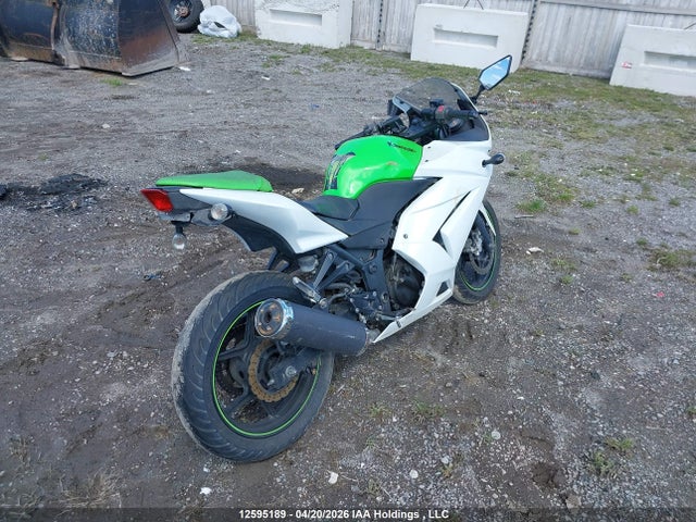 Продажа на аукционе авто 2010 Kawasaki Ex250 J, vin: JKAEXMJ14ADA65666, номер лота: 12595189