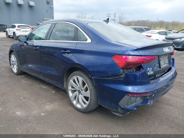 Продажа на аукционе авто 2022 Audi A3 40 Progressiv, vin: WAULUCGY4NA084675, номер лота: 12595203