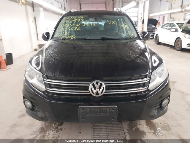 12589931 :رقم المزاد ، WVGJV7AX0DW525682 vin ، 2013 Volkswagen Tiguan 2.0 Tsi Comfortline/2.0 Tsi Highline/2.0 Tsi Trendline مزاد بيع