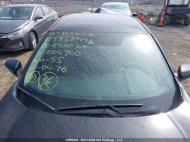 Продаж на аукціоні авто 2020 Honda Civic Lx, vin: 2HGFC2F56LH004300, номер лоту: 12595249