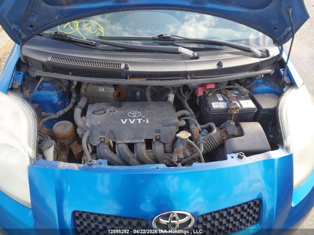 12595252 :رقم المزاد ، JTDKT923775108317 vin ، 2007 Toyota Yaris مزاد بيع