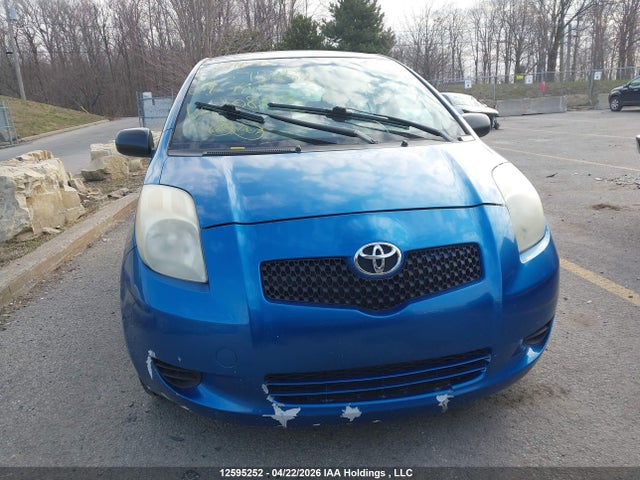 12595252 :رقم المزاد ، JTDKT923775108317 vin ، 2007 Toyota Yaris مزاد بيع