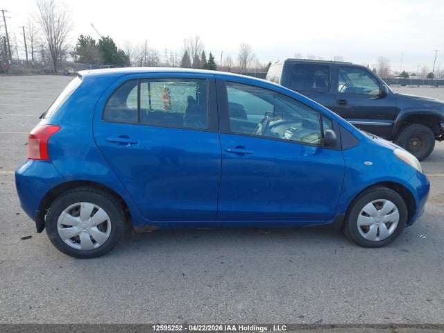 12595252 :رقم المزاد ، JTDKT923775108317 vin ، 2007 Toyota Yaris مزاد بيع