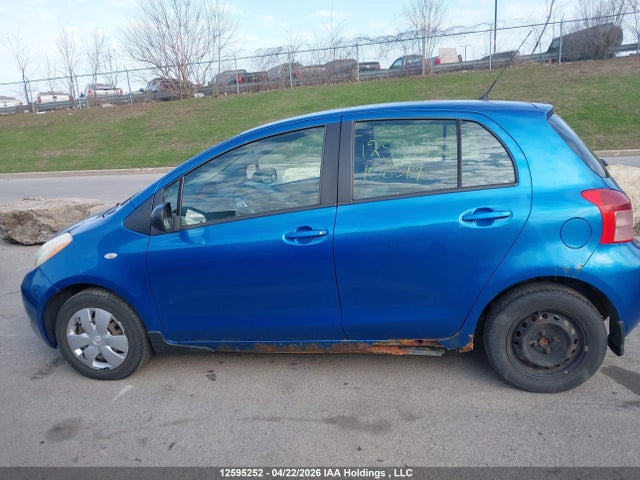 12595252 :رقم المزاد ، JTDKT923775108317 vin ، 2007 Toyota Yaris مزاد بيع